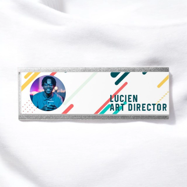 Badge Identifiant Magnétique Personnalisé 69x34mm
