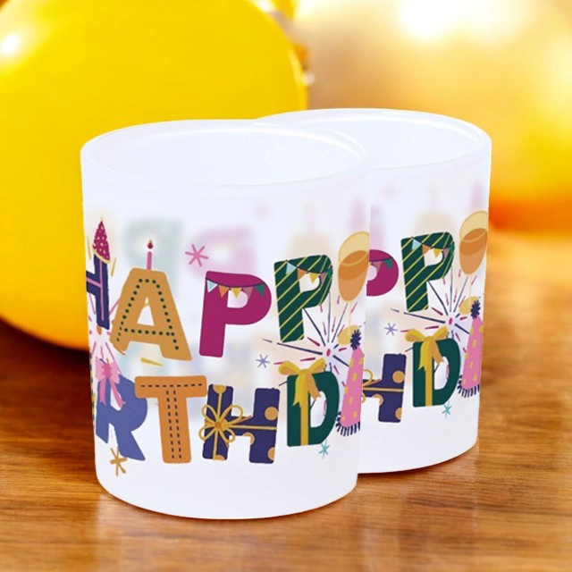 Verres avec couvercle personnalisés