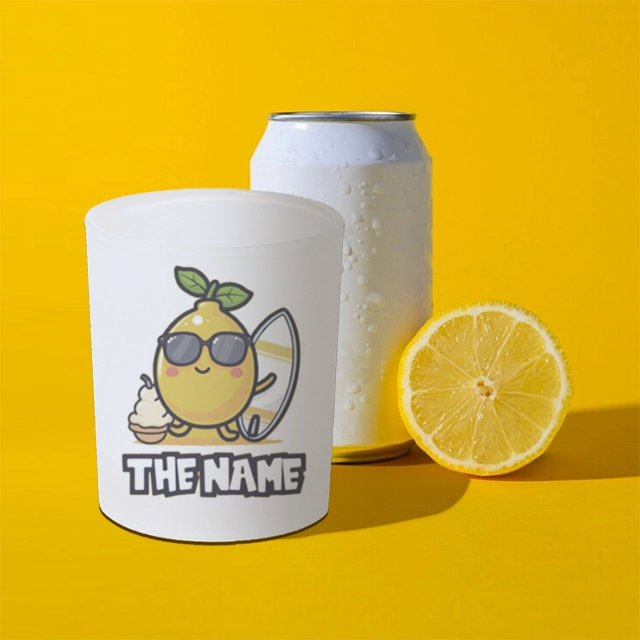 Verres avec couvercle personnalisés
